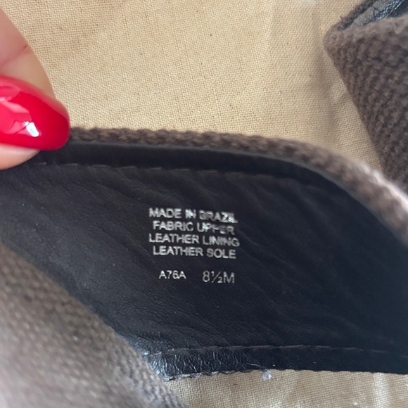 Tory Burch Dark Brown Kristen Wedge Sandals - Picture 8 of 8